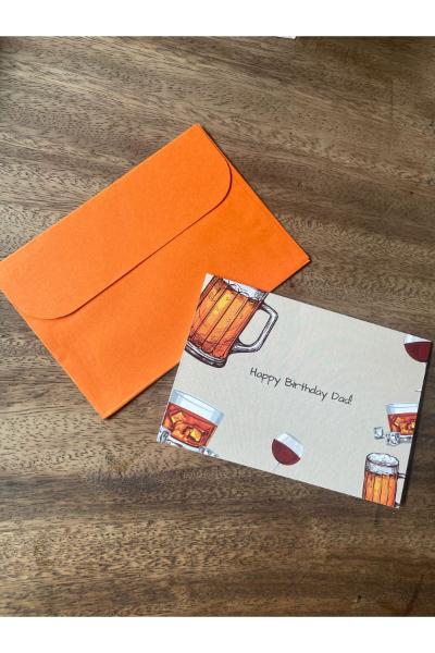 Greeting Card - HBD Dad Beer